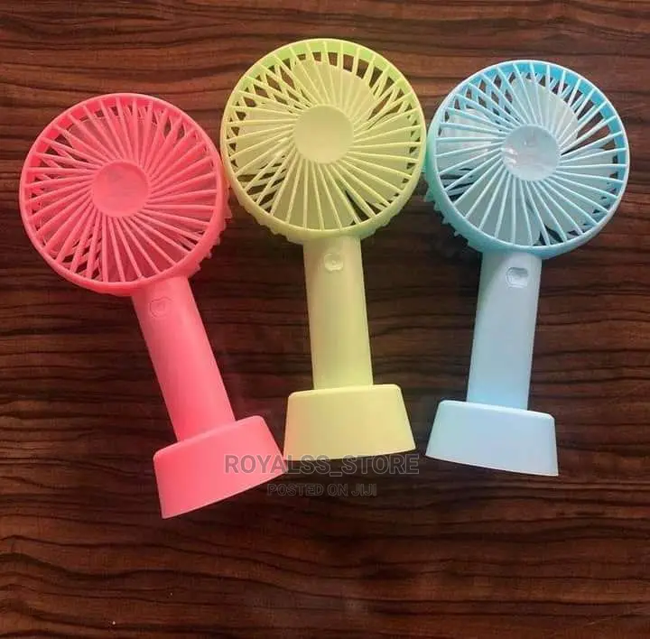 Rechargeable Mini Hand Fan With Stand