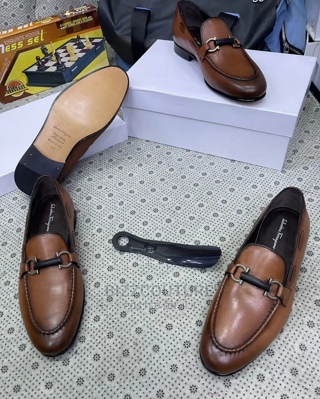 Original SALVATORE FERRAGAMO Loafers Available in Store