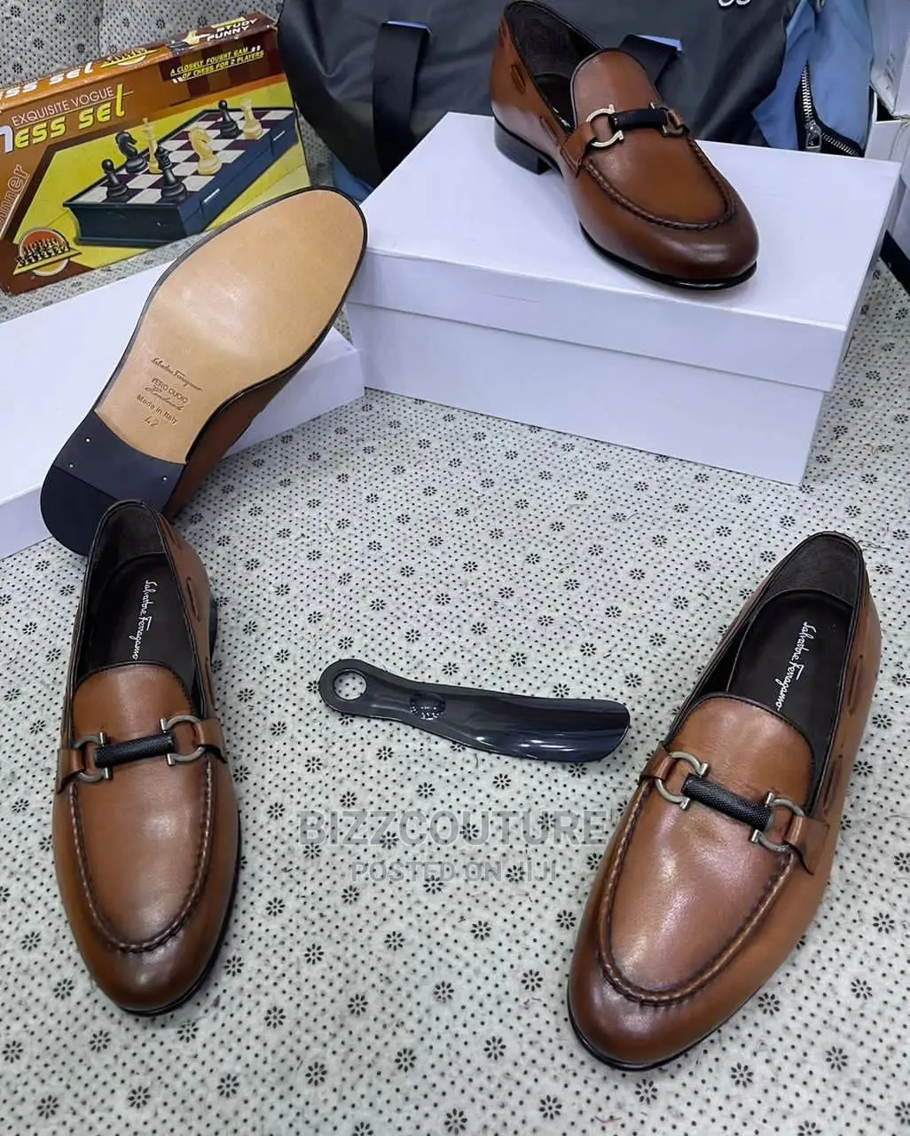 Original SALVATORE FERRAGAMO Loafers Available in Store