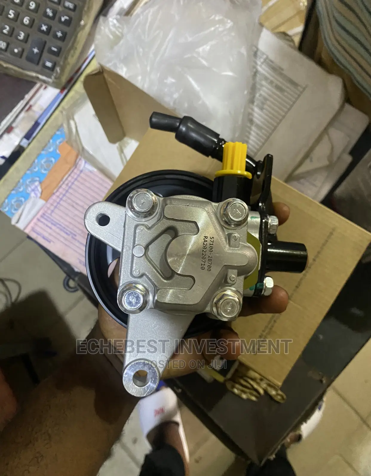 Power Steering Pump Veracruz, Santafe 012 V6