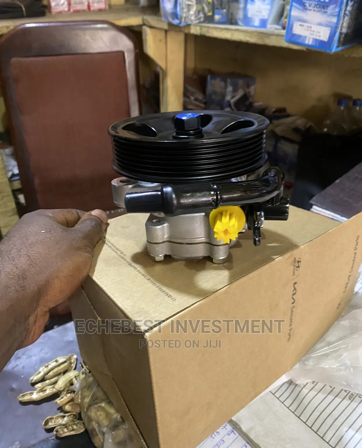 Power Steering Pump Veracruz, Santafe 012 V6