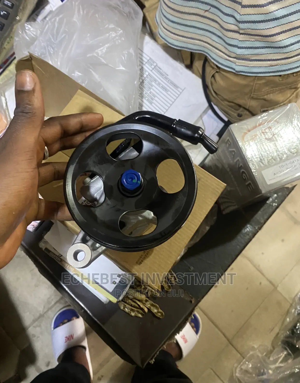 Power Steering Pump Veracruz, Santafe 012 V6