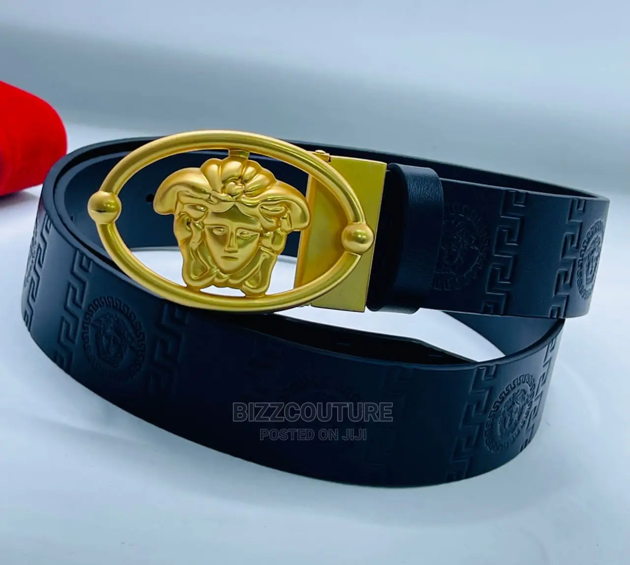 Original VERSACE Leather Belts Available in Store