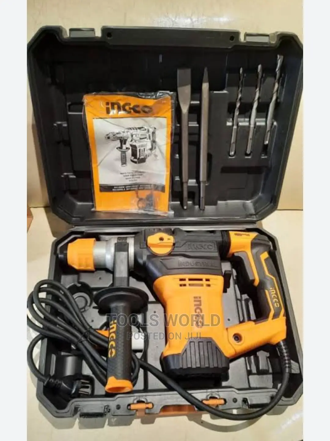 INGCO RH150028 Industrial SDS Plus Rotary Hammer Drill