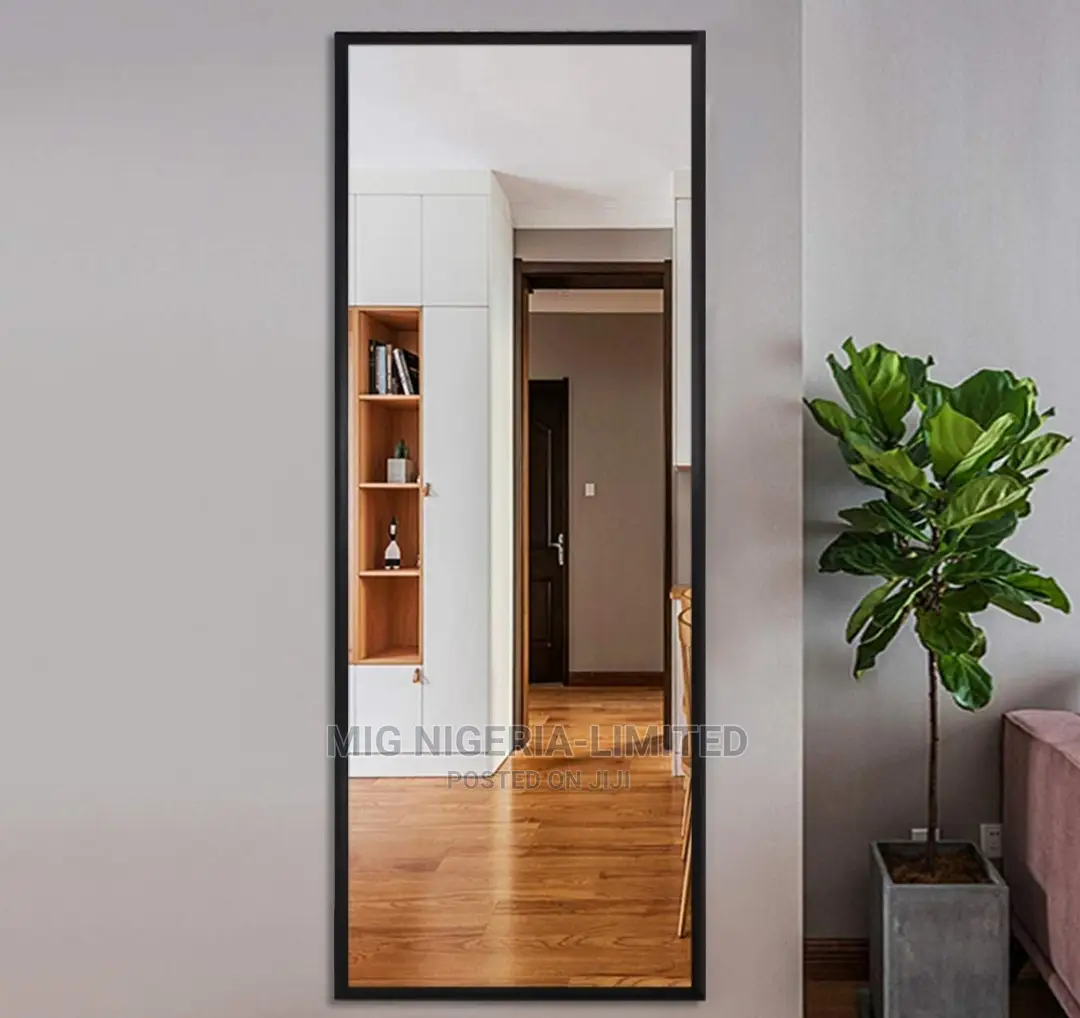 Wall Rectangular Black Wall Mirror 3ftx2ft