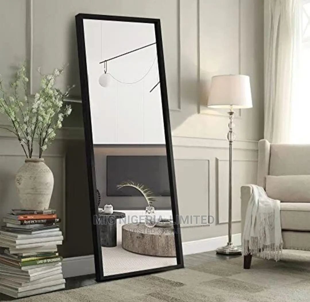Wall Rectangular Black Wall Mirror 3ftx2ft