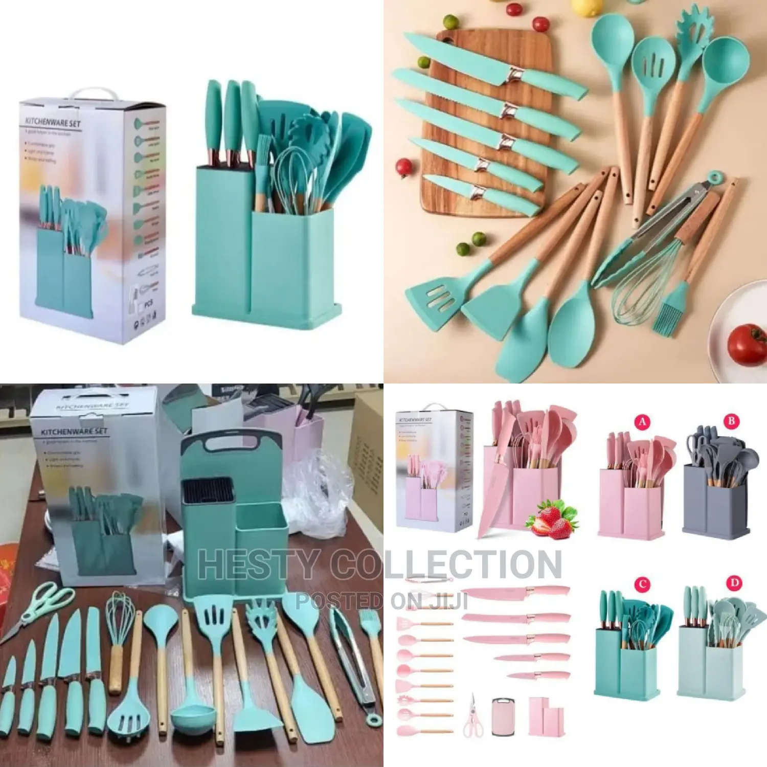 Non Stick Silicon Luxury Spoon and Knives Set S