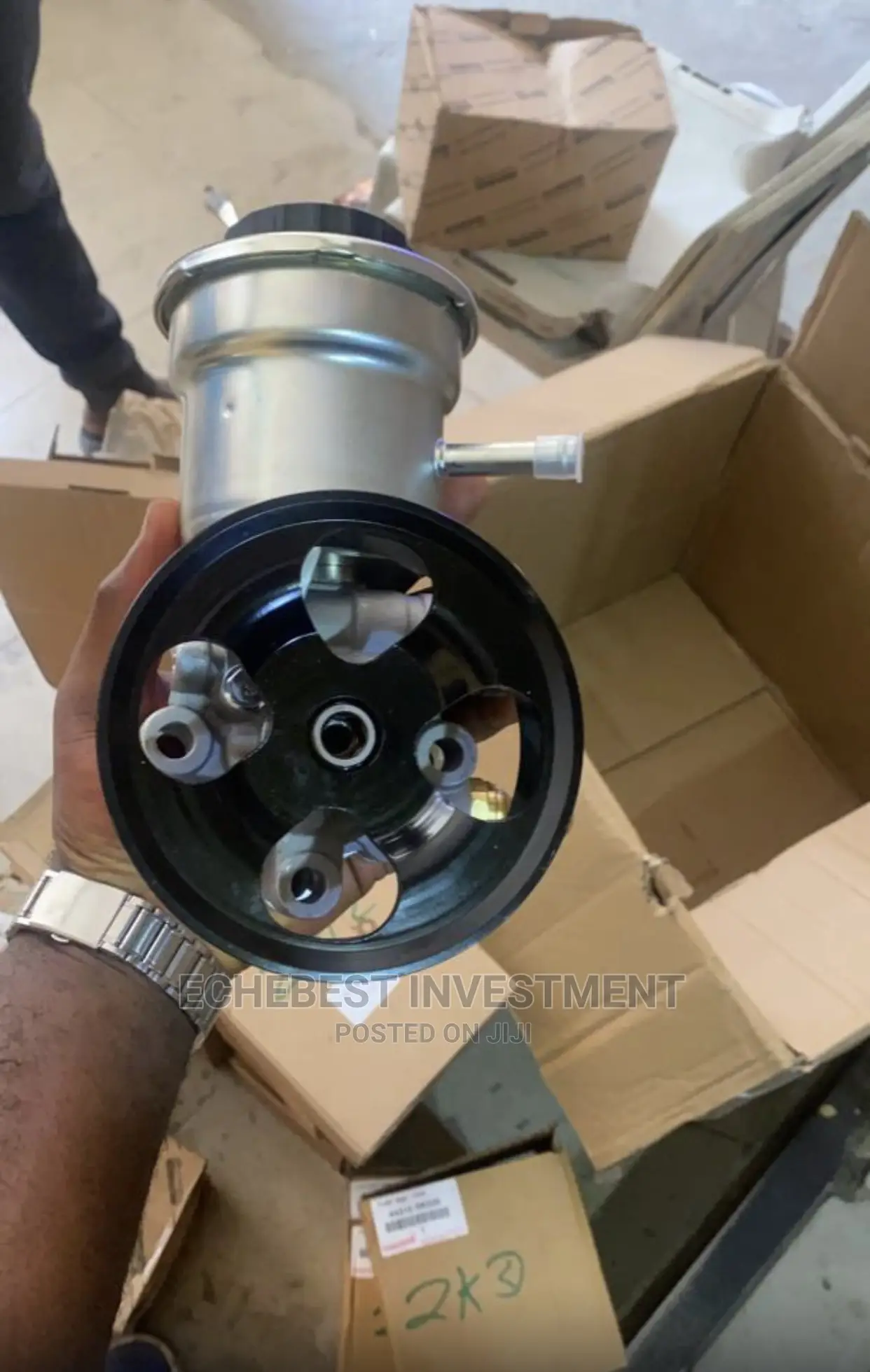 Complete Steering Pump 2TR, for 2.7 Hilux / Hiace Petrol
