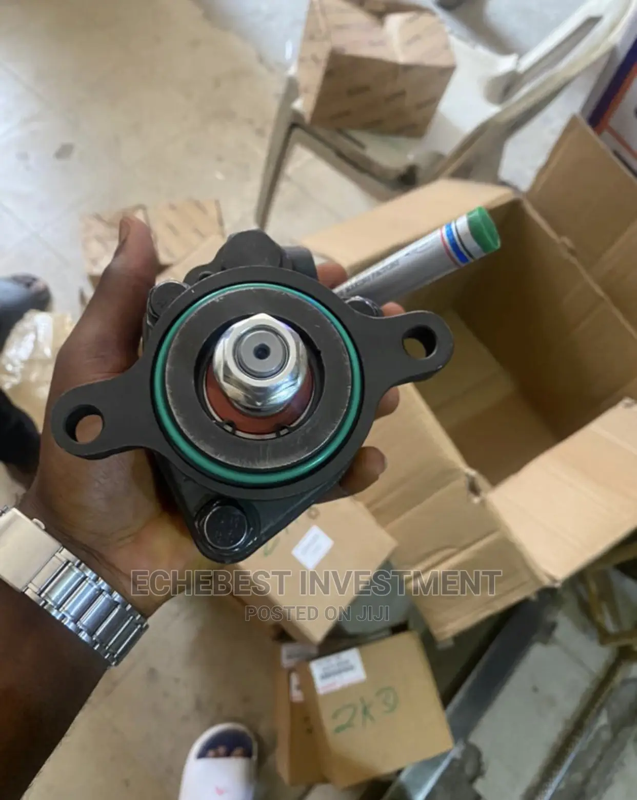 Original Power Steering Pump 1HZ for Coaster Bus