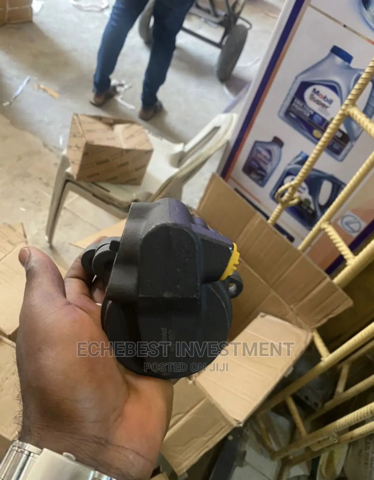 Original Power Steering Pump 1HZ for Coaster Bus