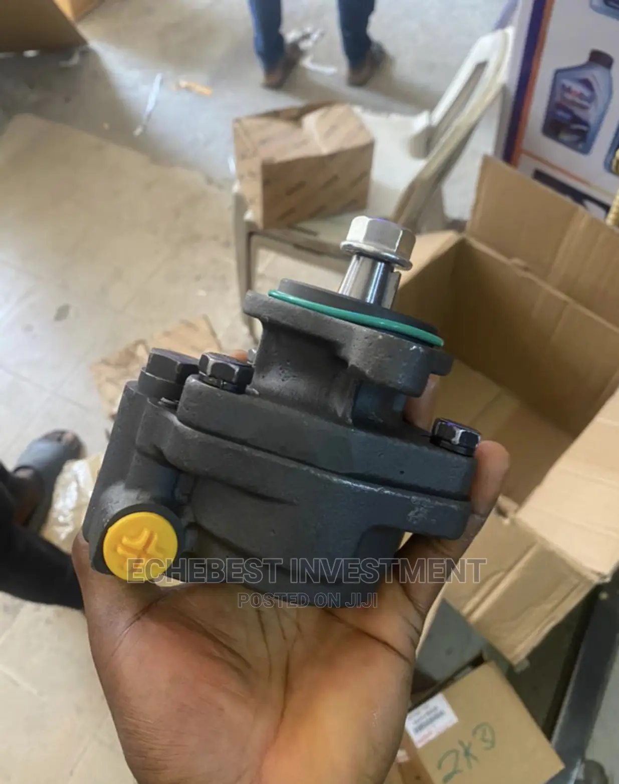 Original Power Steering Pump 1HZ for Coaster Bus