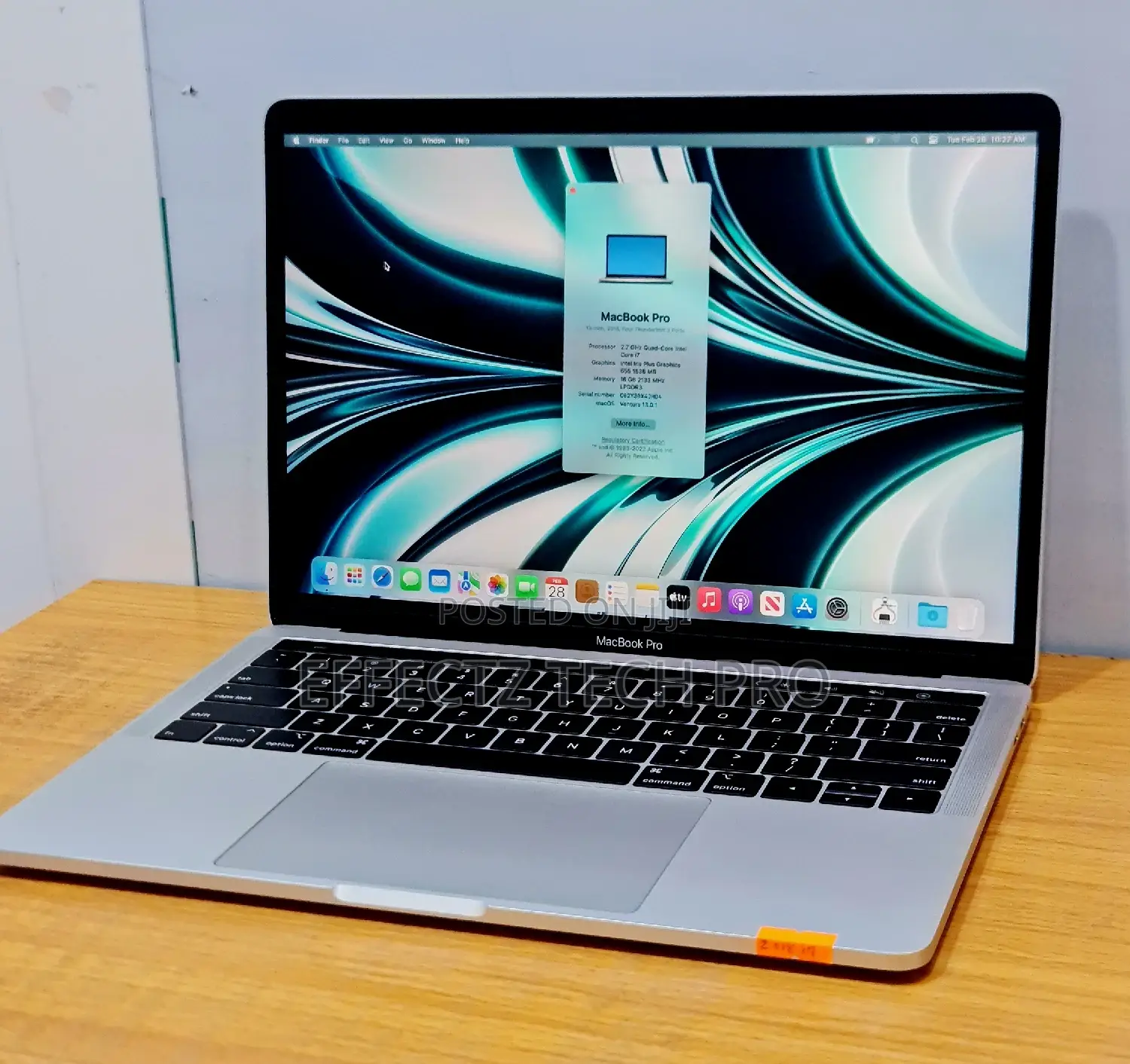 Laptop Apple MacBook Pro 2018 16GB Intel Core I7 SSD 512GB