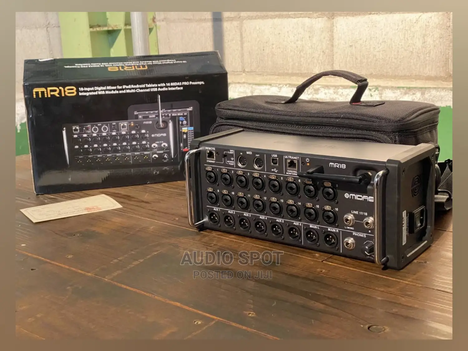 Original Midas MR18 Professional Digital Mixer