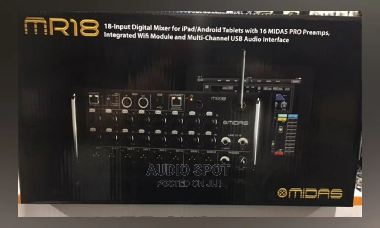 Original Midas MR18 Professional Digital Mixer