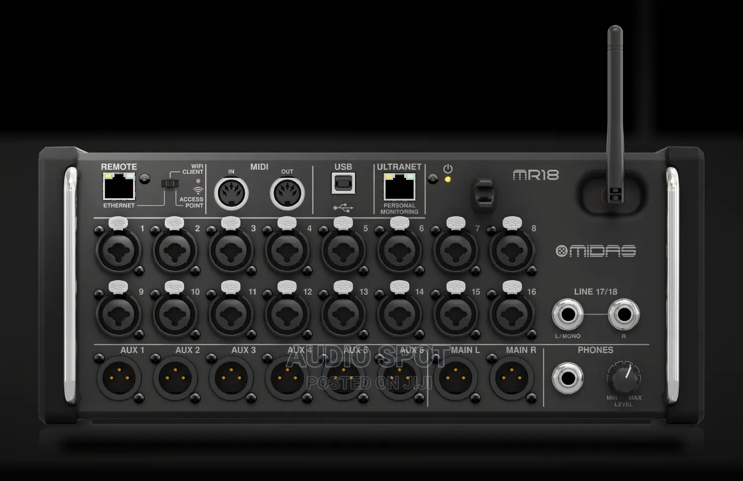 Original Midas MR18 Professional Digital Mixer