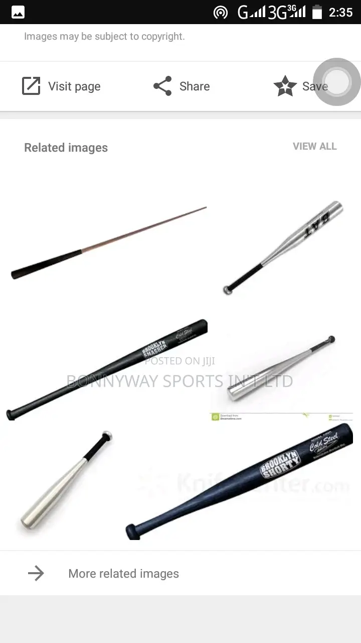 Alluminium Baseball Bat At Bonnyway Sports Ltd