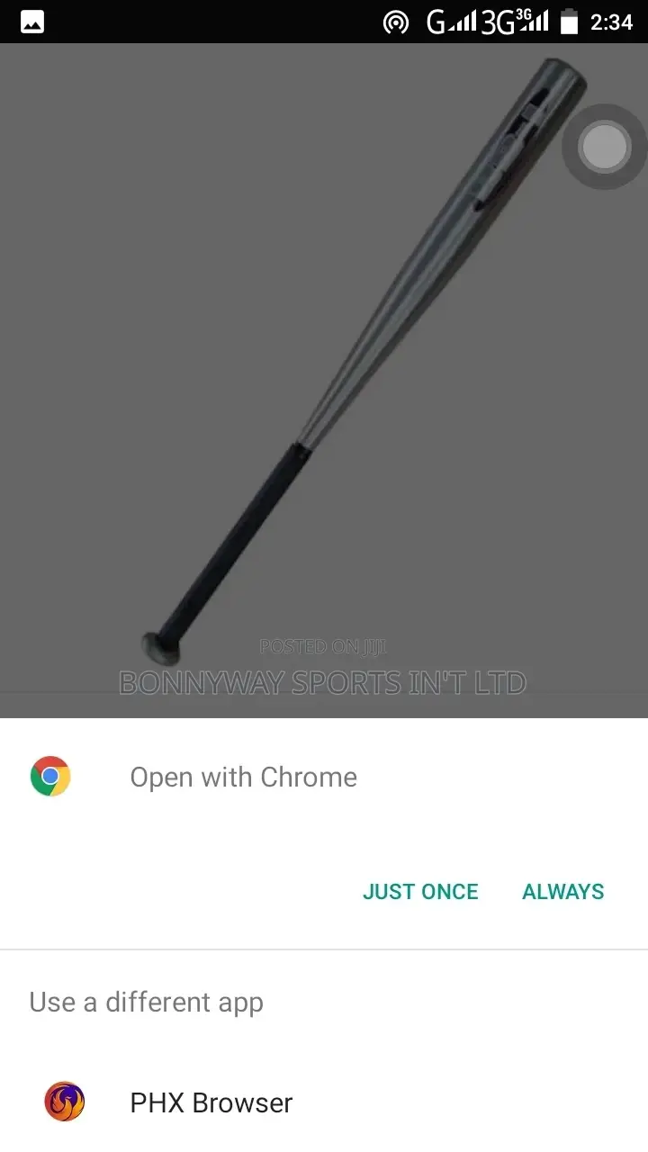 Alluminium Baseball Bat At Bonnyway Sports Ltd