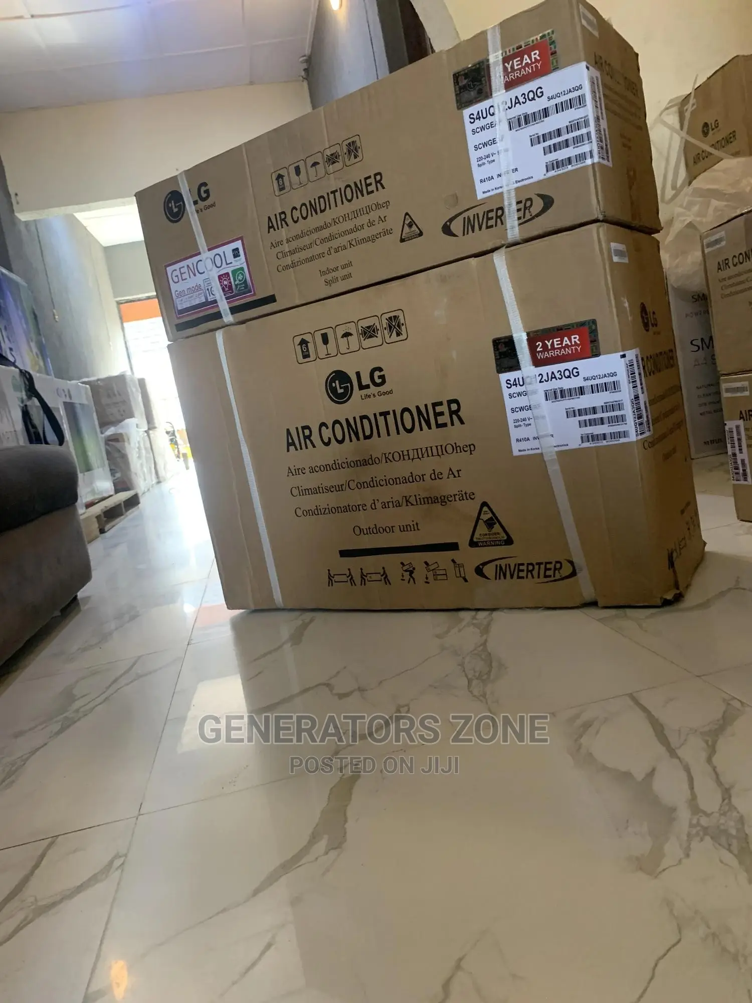 Brand New LG 1.5hp Dual Inverter A/C( Spit Unit)|S4uq12ja3qg