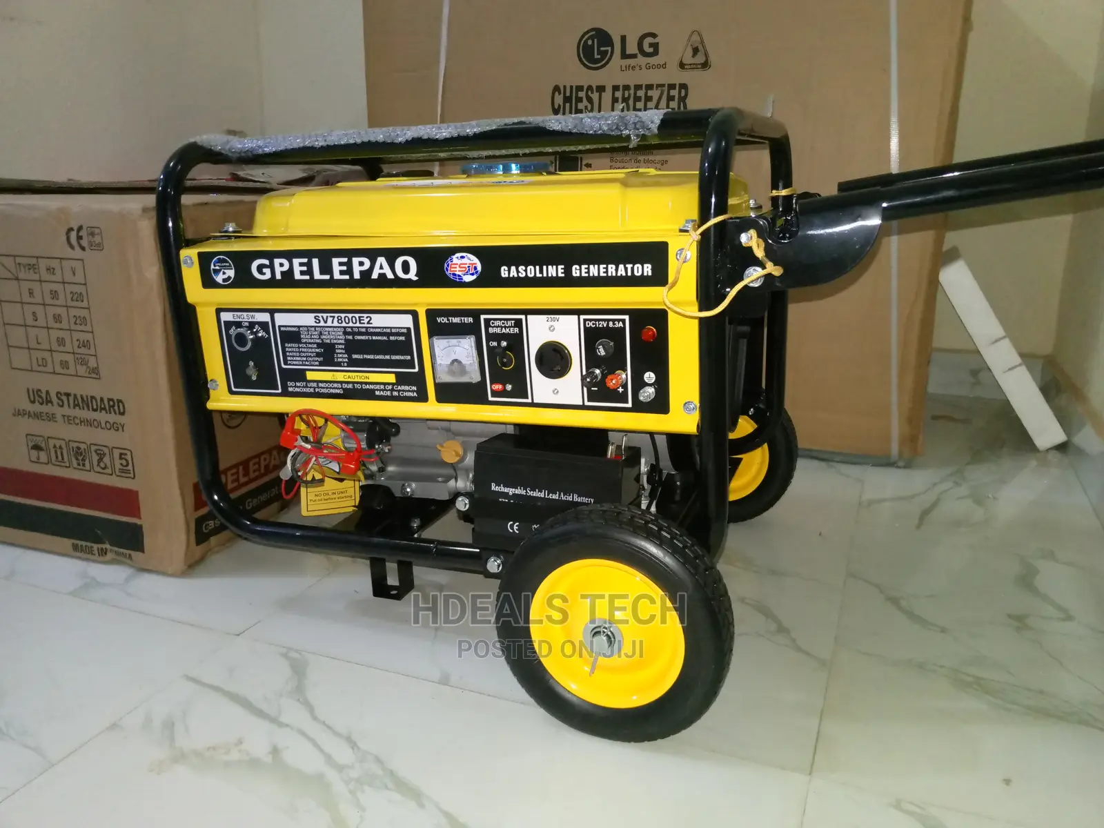 Latest Gp-Elepaq 5.0KVA Key-Start Generator [SV7800E2].