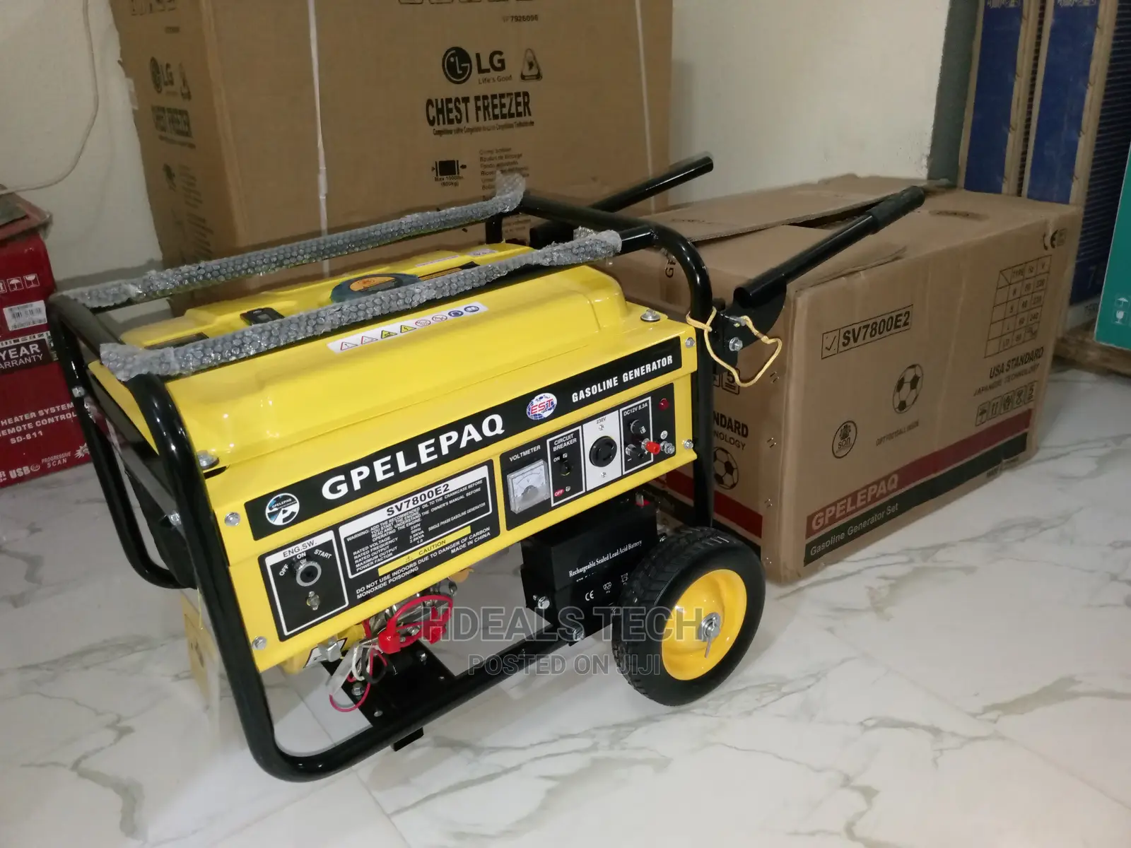 Brand New Gp-Elepaq Generator [SV7800E2].