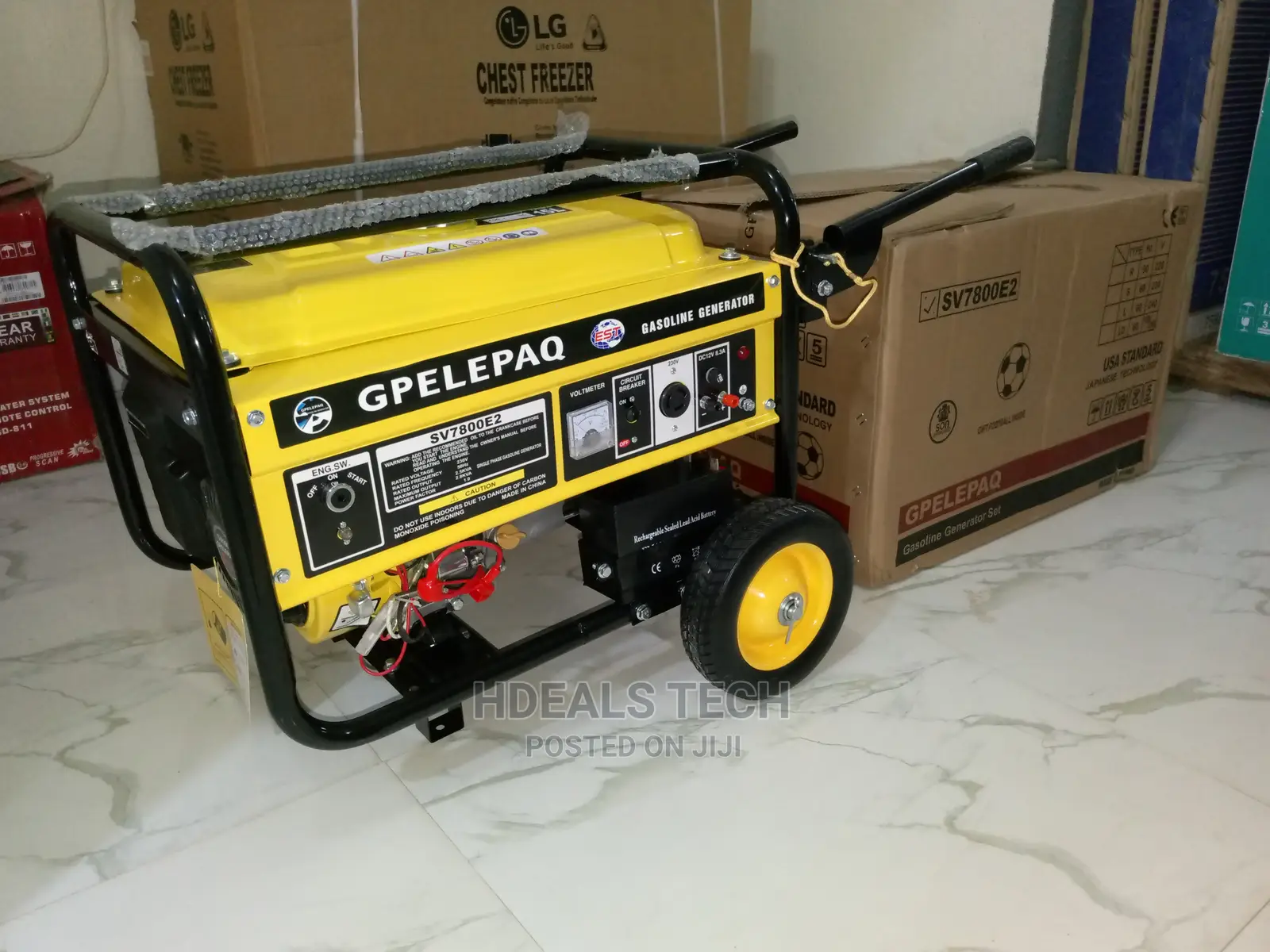 Brand New Gp-Elepaq Generator [SV7800E2].