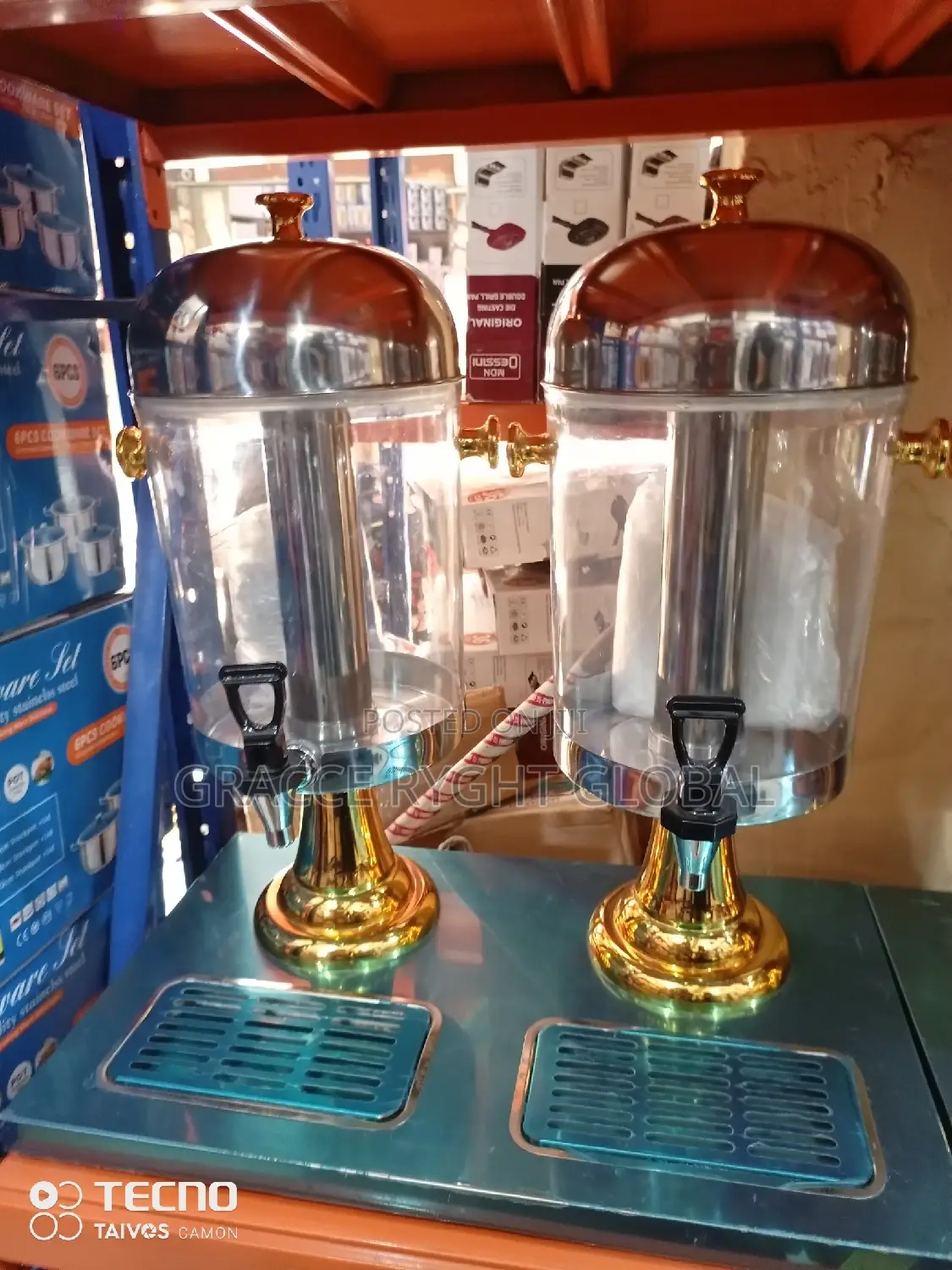 2in1 Champ Man or Juice Dispenser