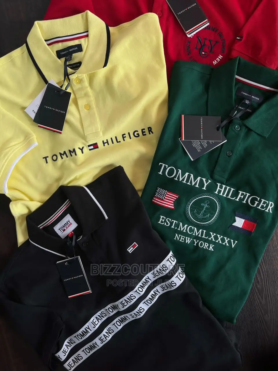Original TOMMY HILFIGER POLO Shirts Available in Store