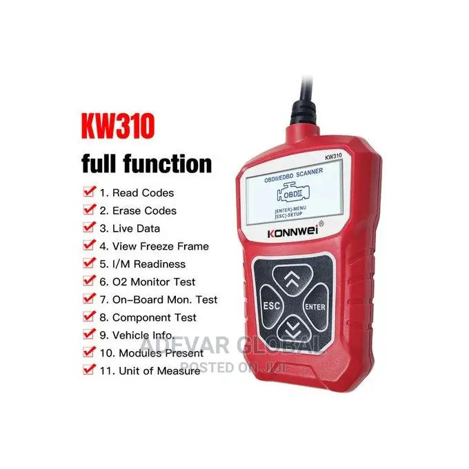 Konnwei Kw310 Universal Car Scanner Professional Automotive