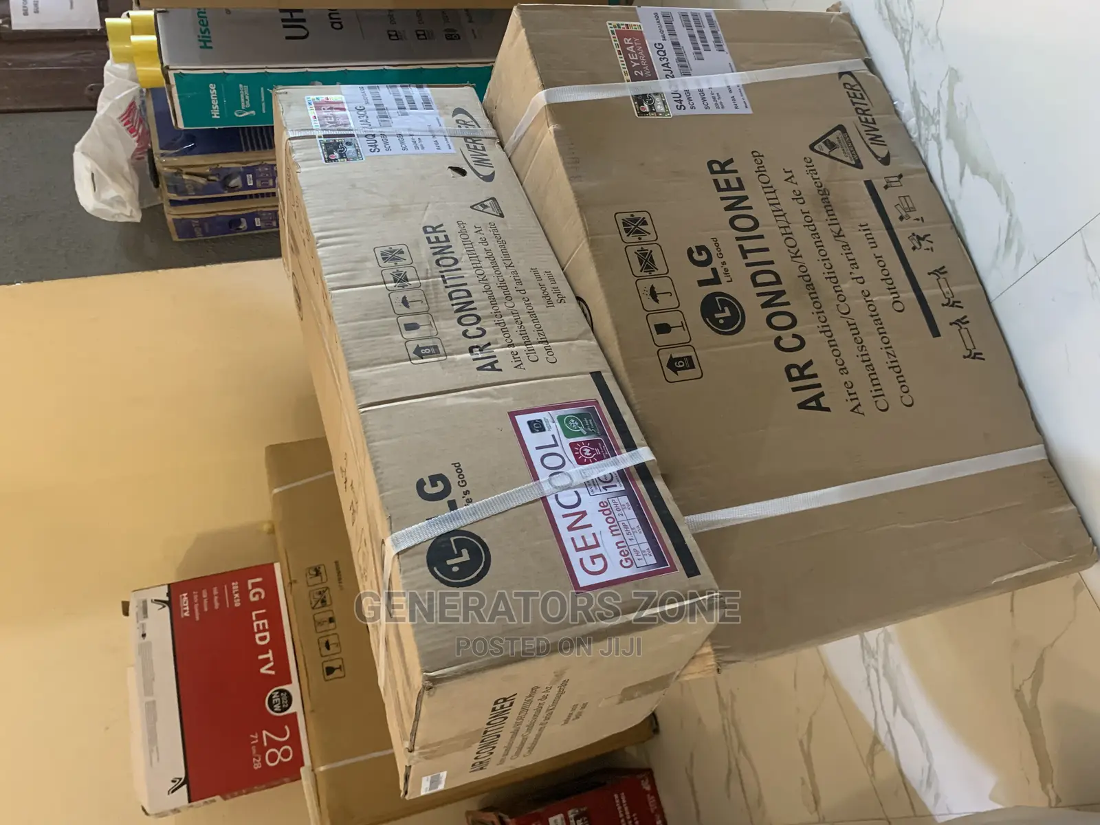 Fast Cooling LG 1.5hp Inverter a/C With Kits|S4uq12ja3qg