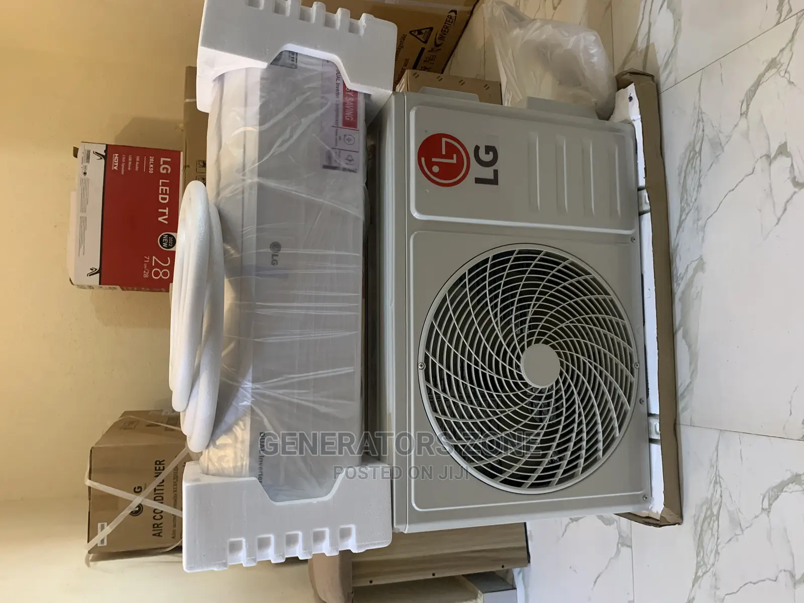 1.5hp Dual Inverter-Lg Air Conditioner|Brand New- White