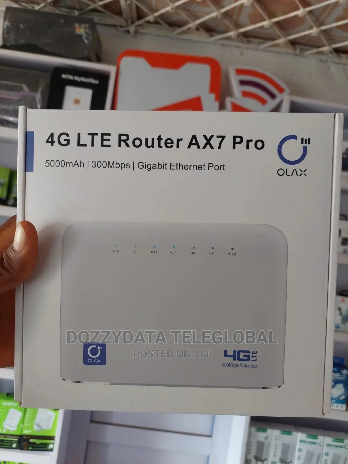 OLAX AX7 Pro 5000mah Battery 4g Outdoor Router Uses Sim Card