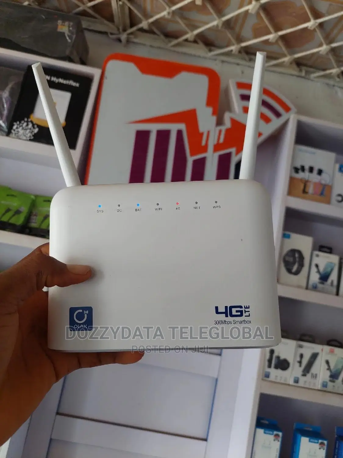 OLAX AX7 Pro 5000mah Battery 4g Outdoor Router Uses Sim Card