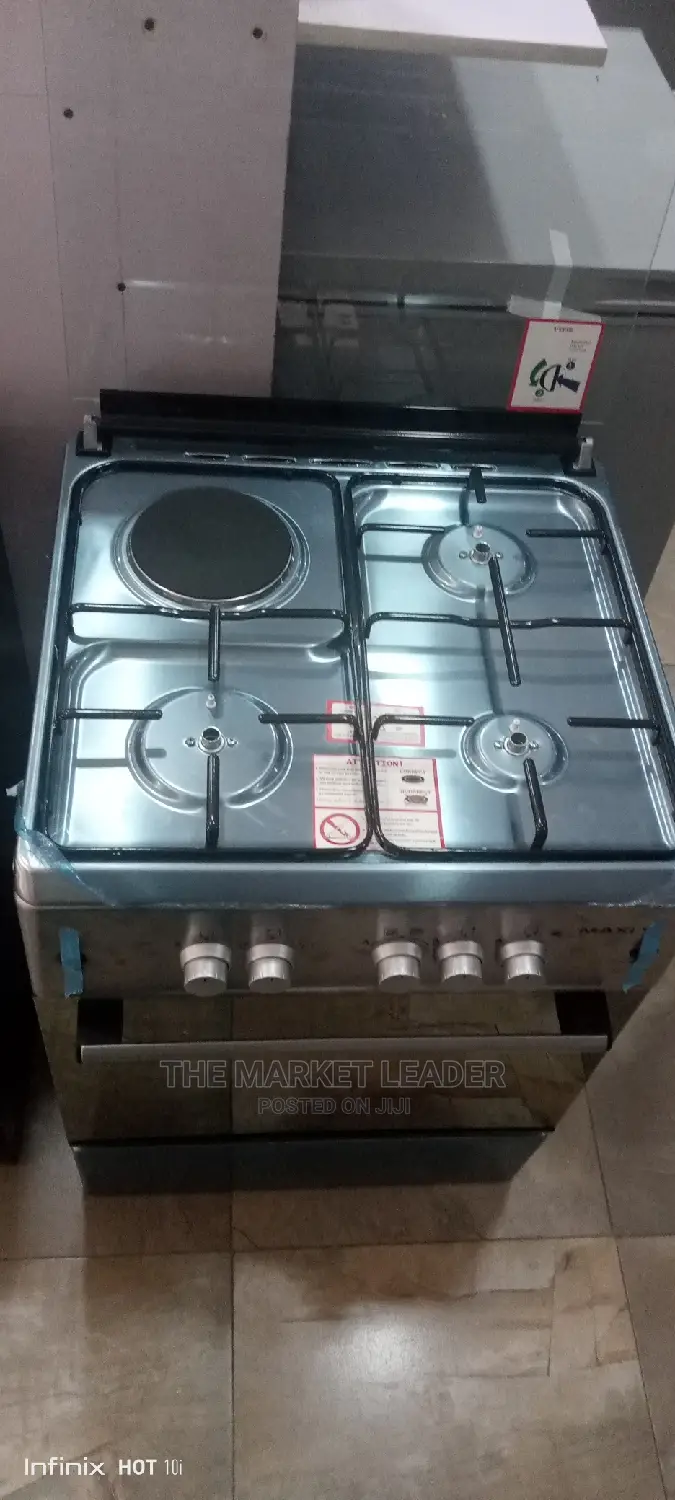 Maxi 60/60 3+1 Bunners Gas Cooker
