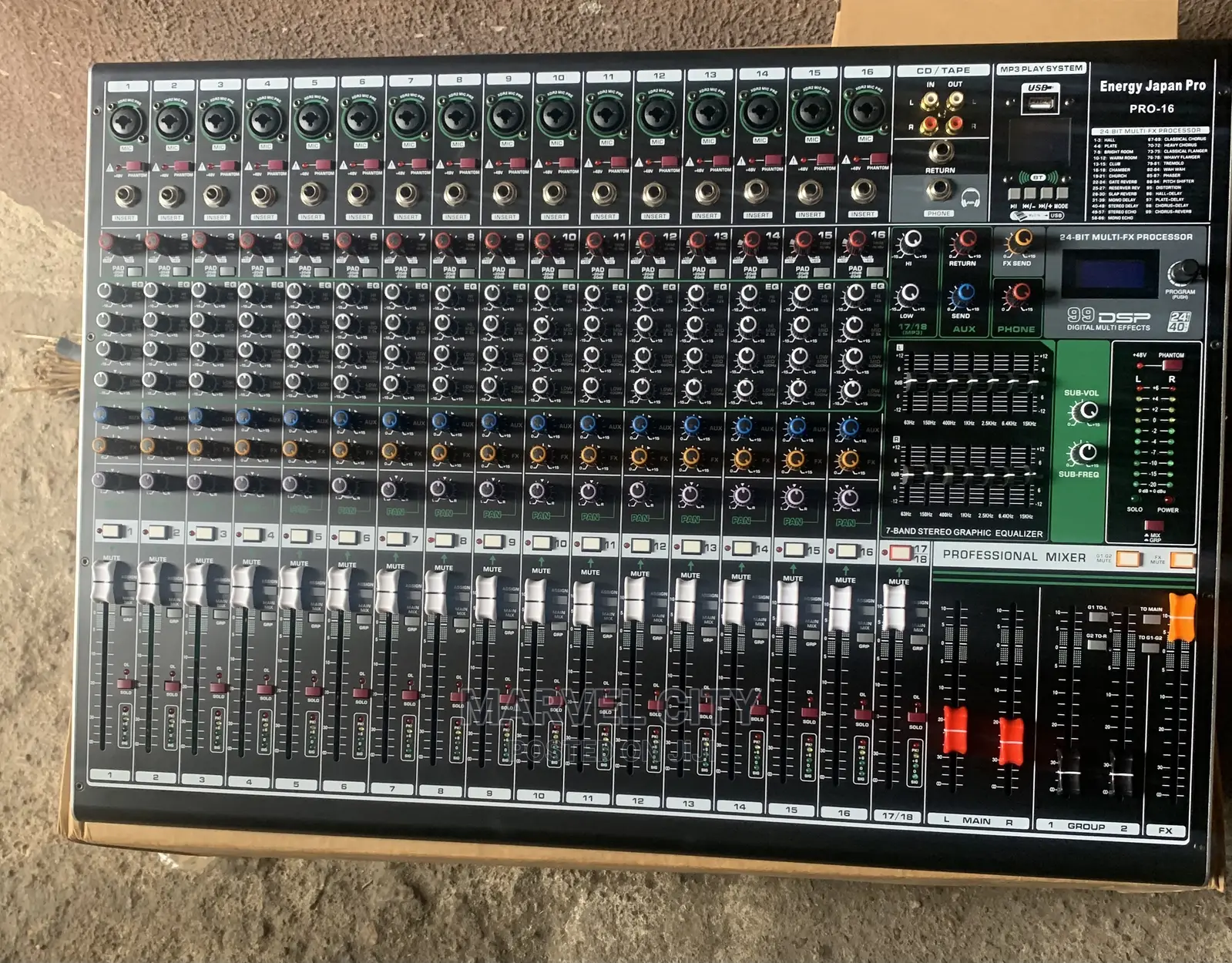 Original 16 Channel Non-powered Mixer