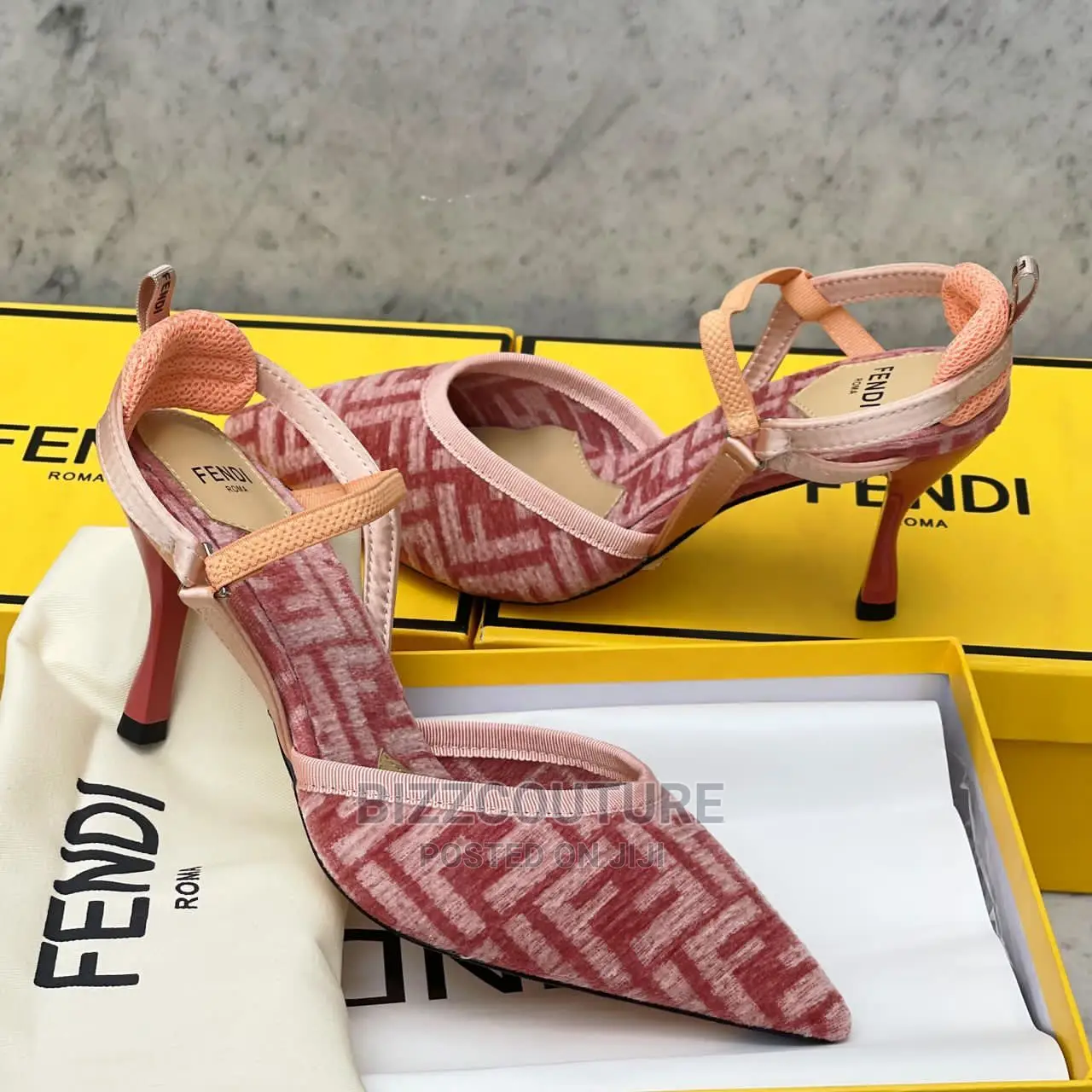 Original Fendi Heels Available in Store