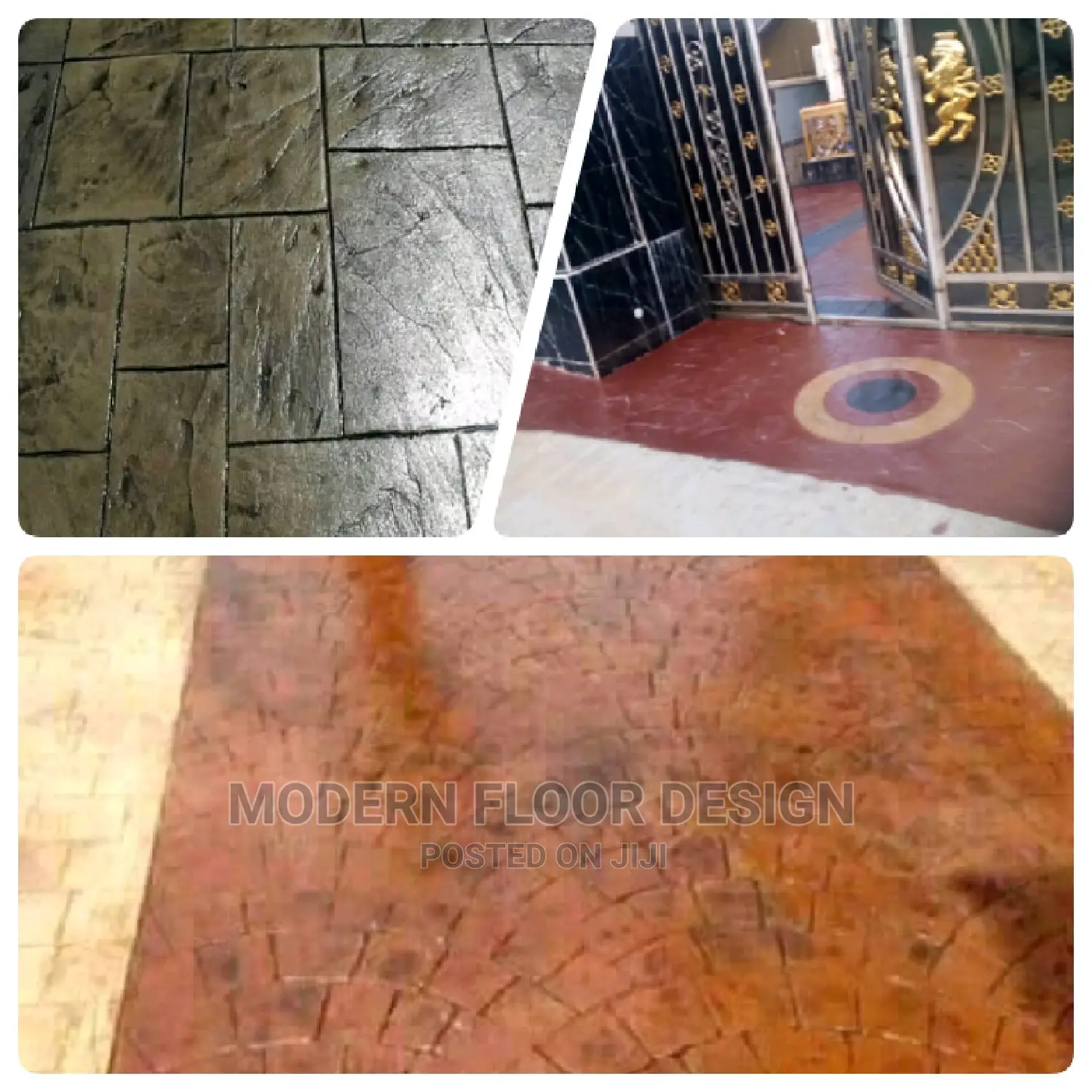 Concrete Tax Modern Stamps Floor