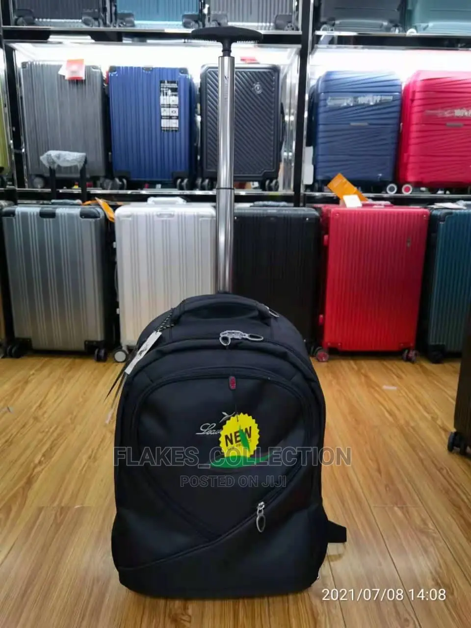 Leaves King Set of 2 Trolly Backpack