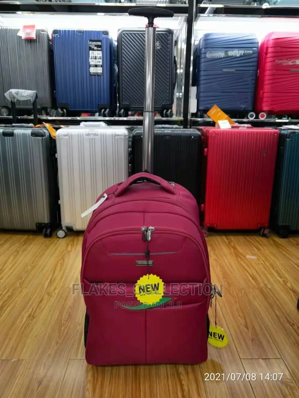 Leaves King Set of 2 Trolly Backpack