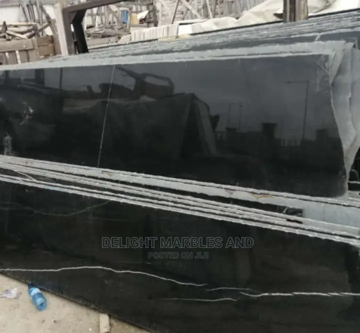 Absolute Black Granite Staircase
