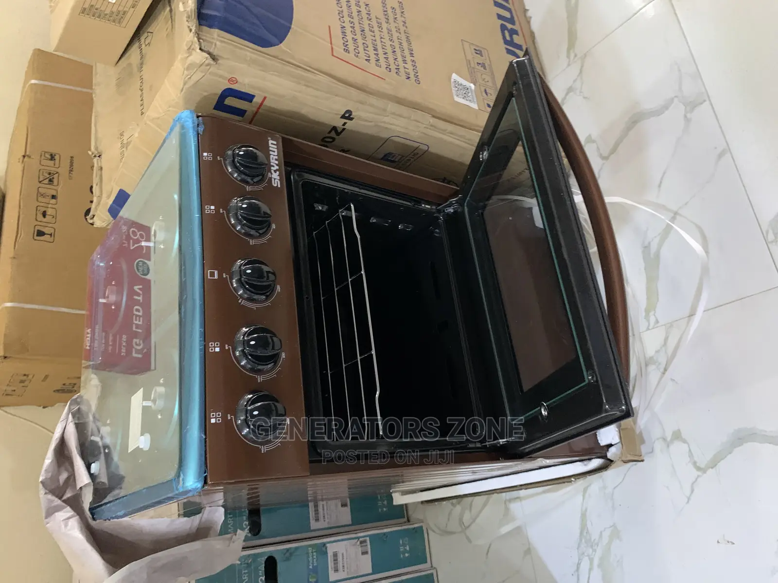 Skyrun Auto Ignition 4+0 Gas Cooker(Brand New)
