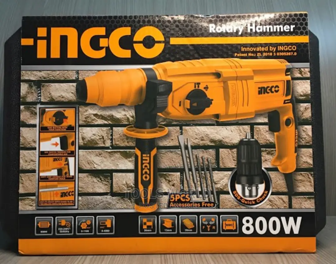 RGH9028-2 INGCO Rotary Hammer 800watts Rotary Hammer Drill