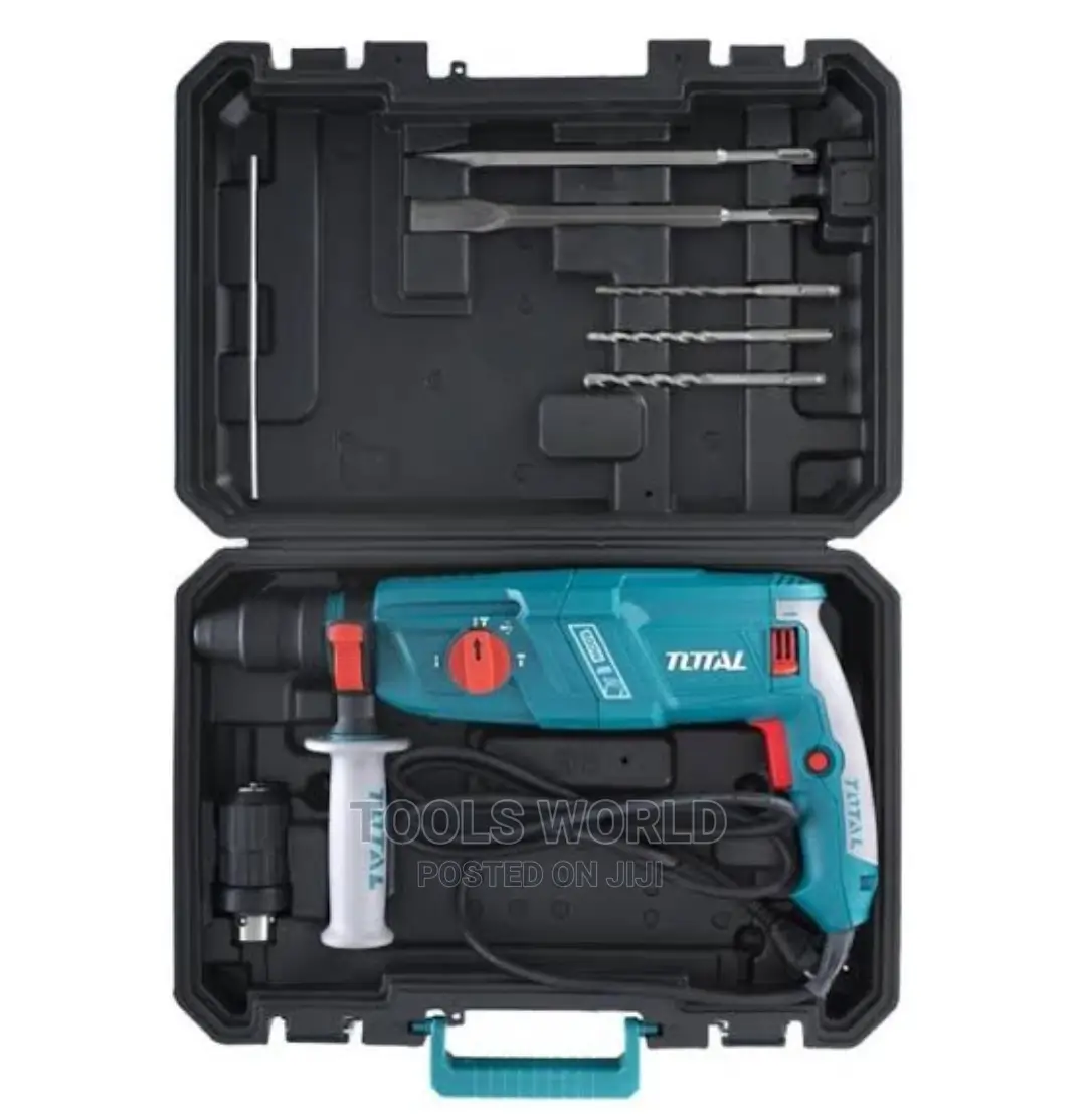 TH308268-2 TOTAL Rotary Hammer 800w With 3drills 2chisels