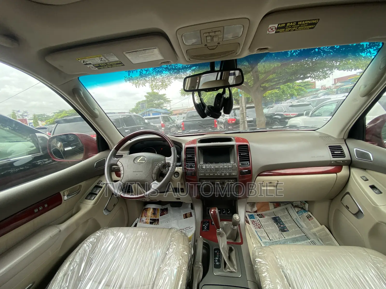 Lexus GX 470 2009 Red
