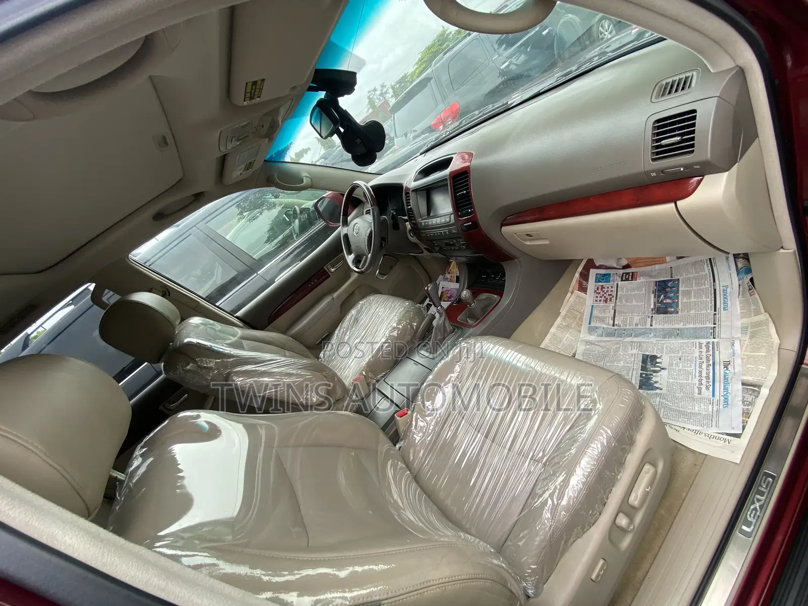 Lexus GX 470 2009 Red