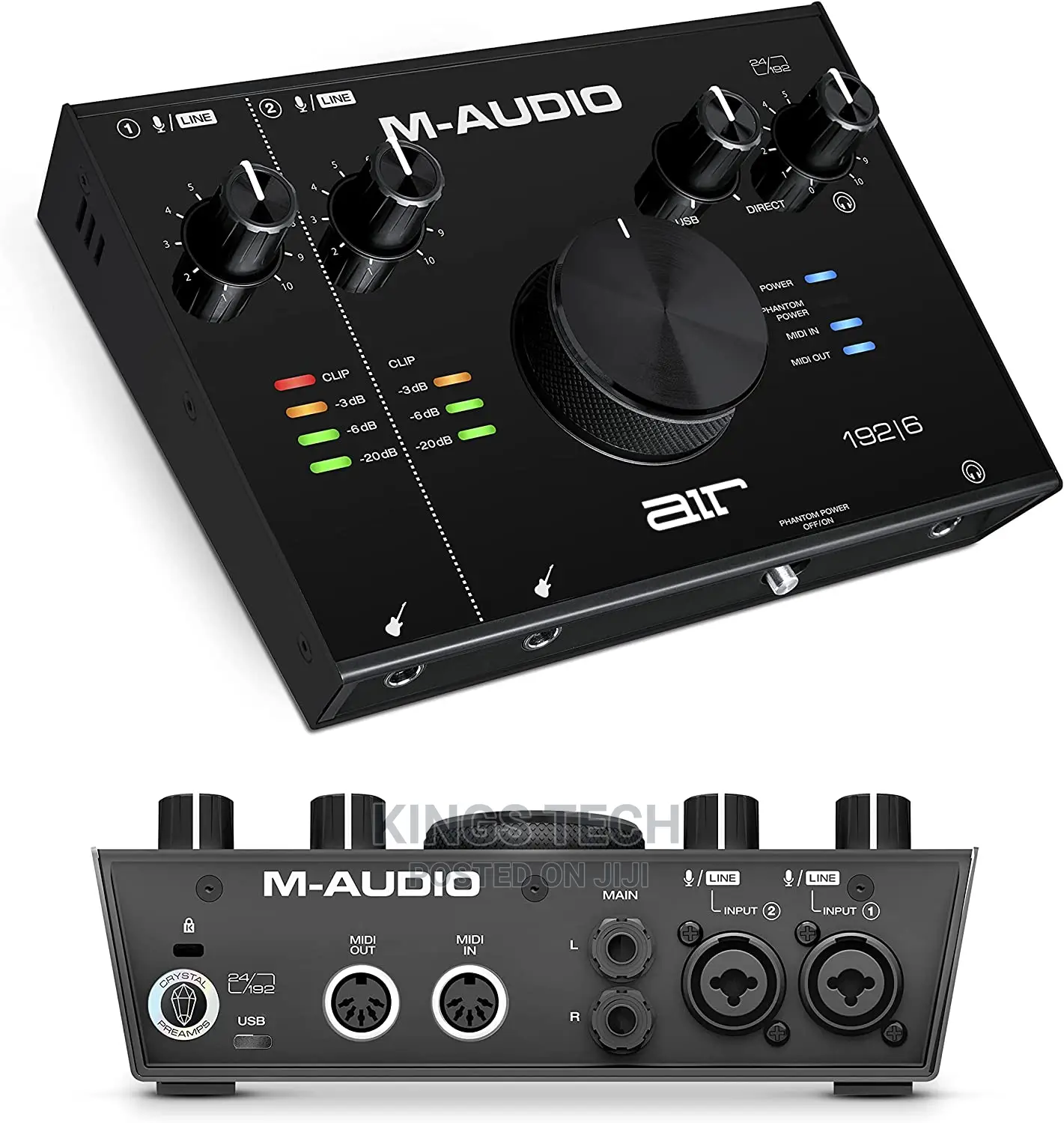 M-audio 192/6 Out/Inputs