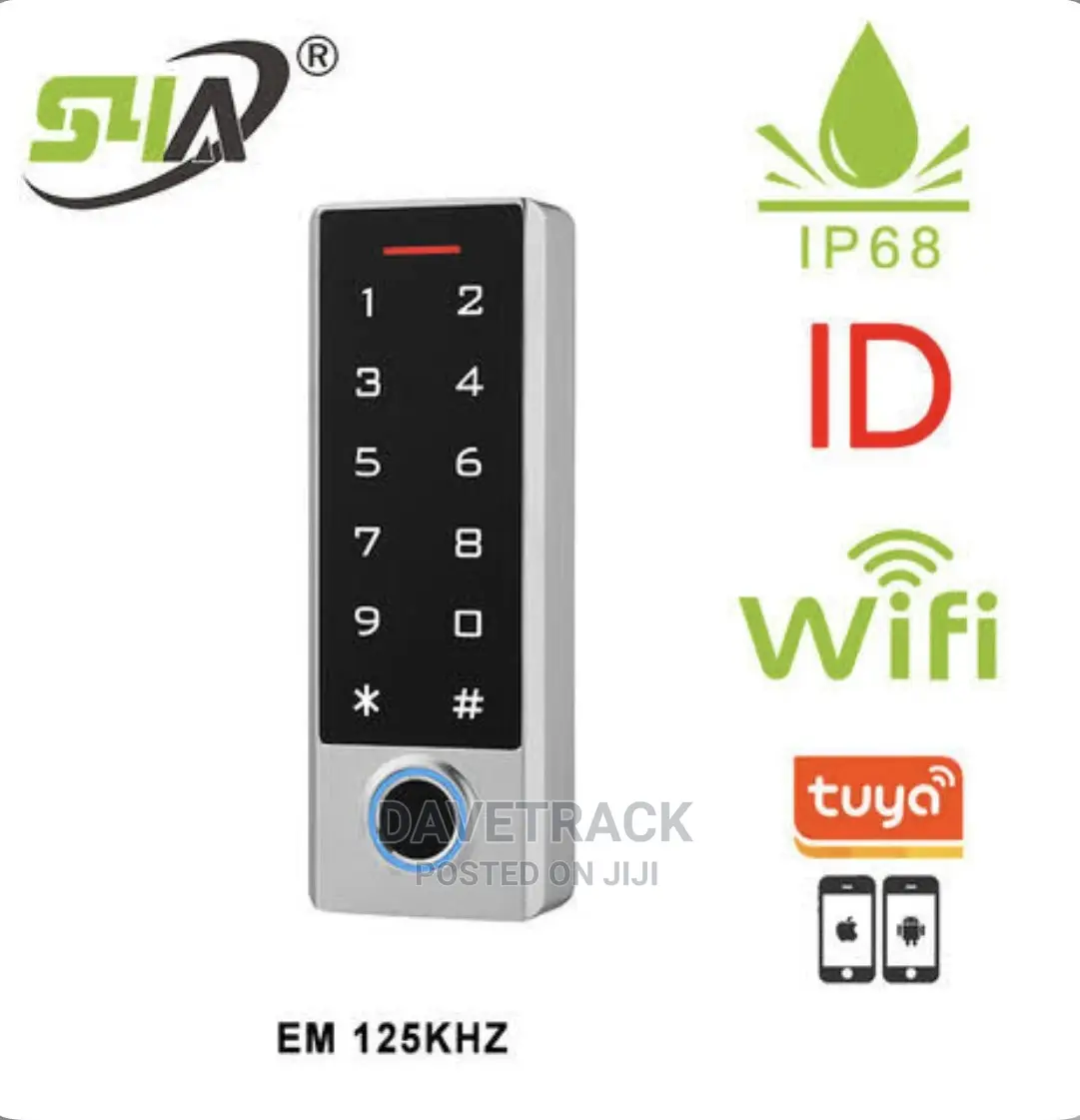 WIFI Tuya Smart Door Lock Waterproof Door Access Control