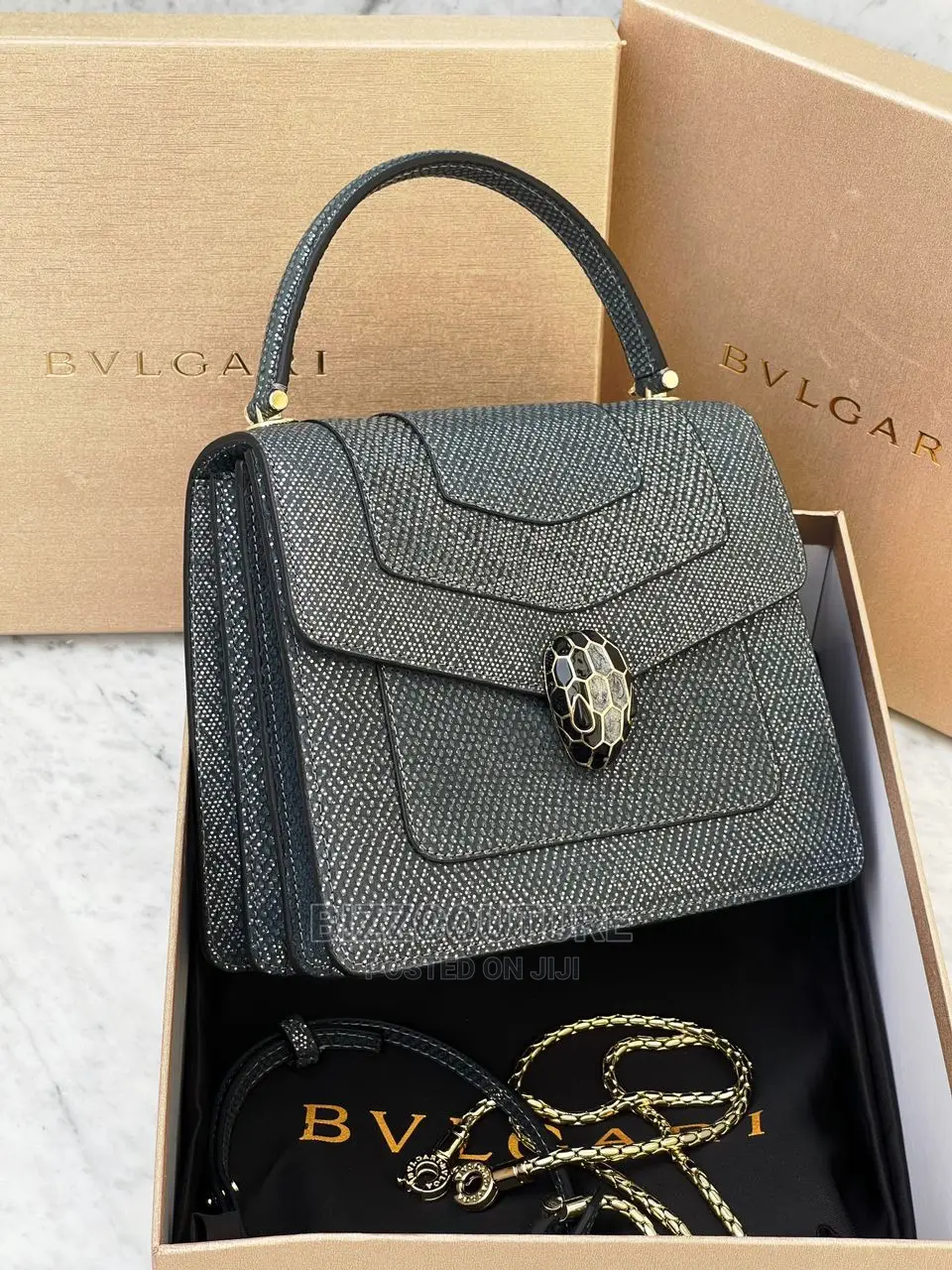 Original BVLGARI Handbags Available in Store