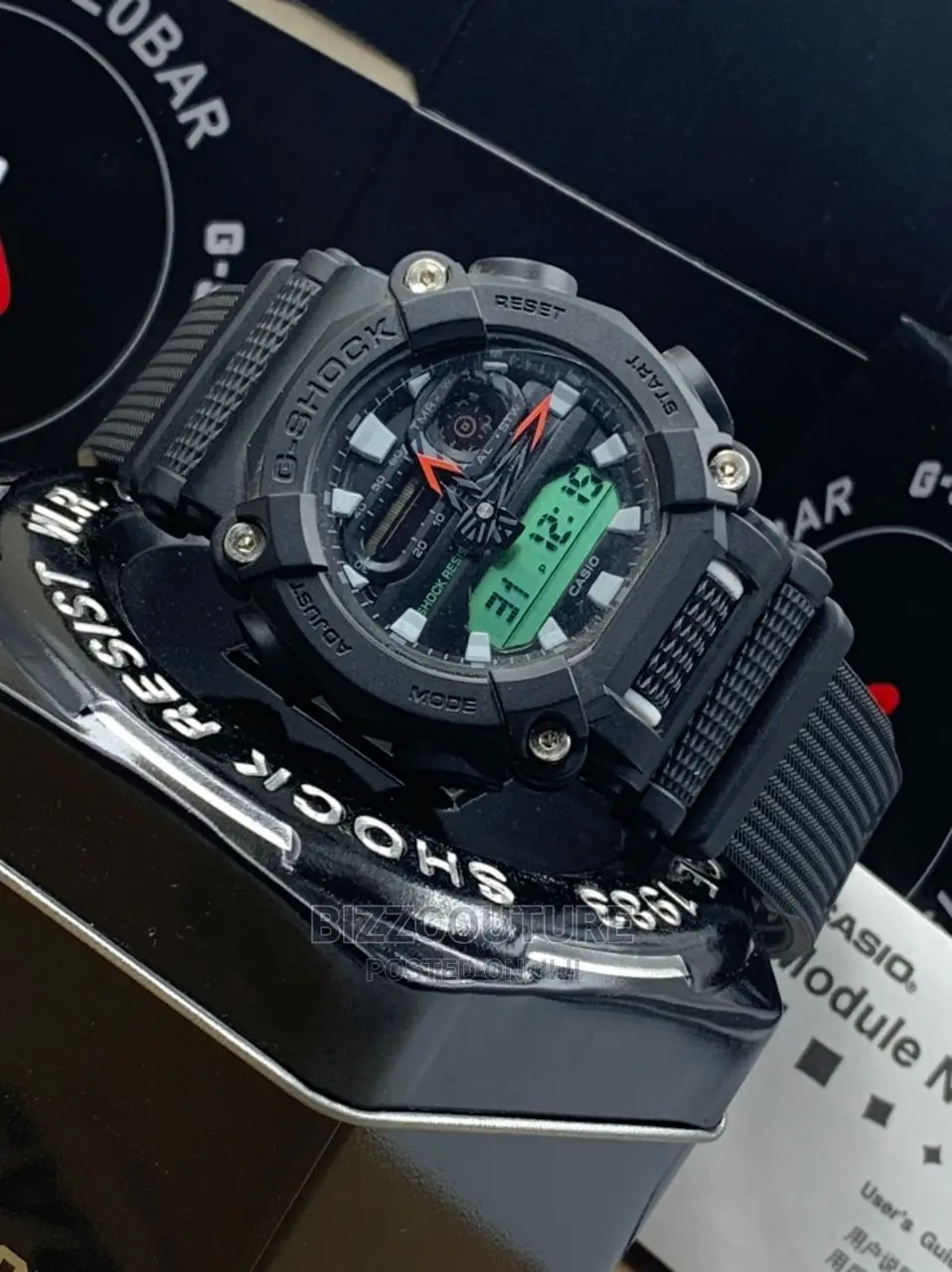 Original G-Shock Rubber Strap Watch Available in Store