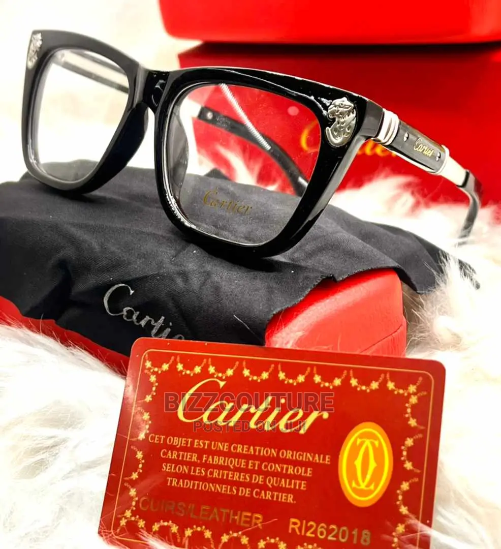 Original CARTIER Eye Wear Glasses Available in Store