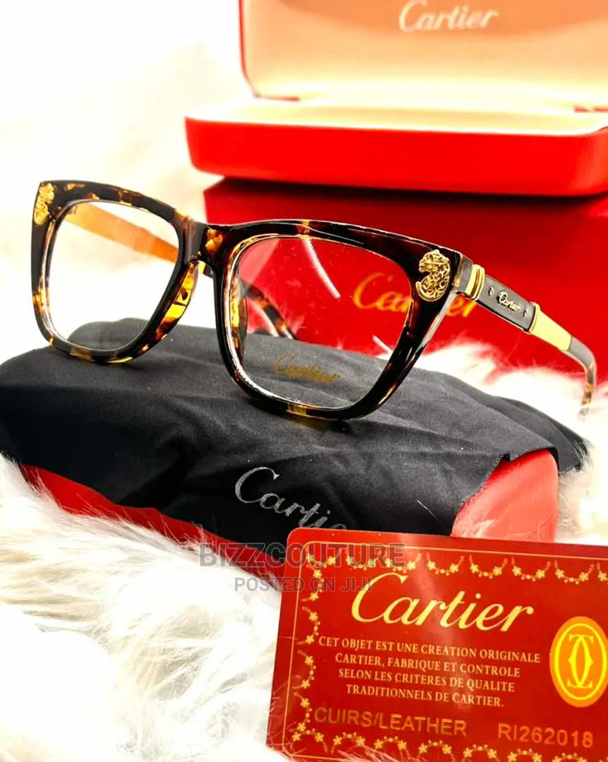 Original CARTIER Eye Wear Glasses Available in Store